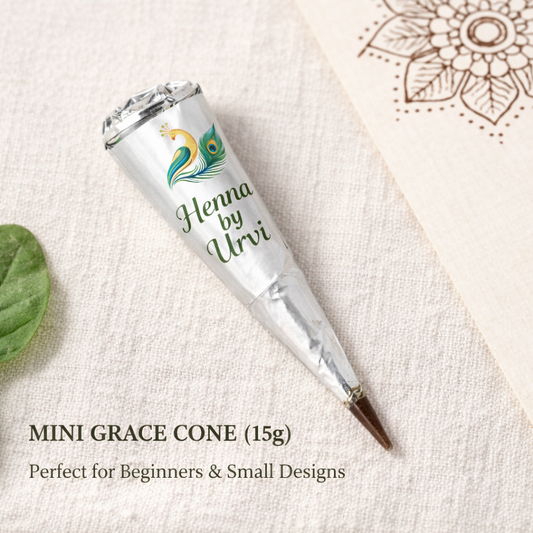 Mini Grace Cone (15g) - By Henna By Urvi