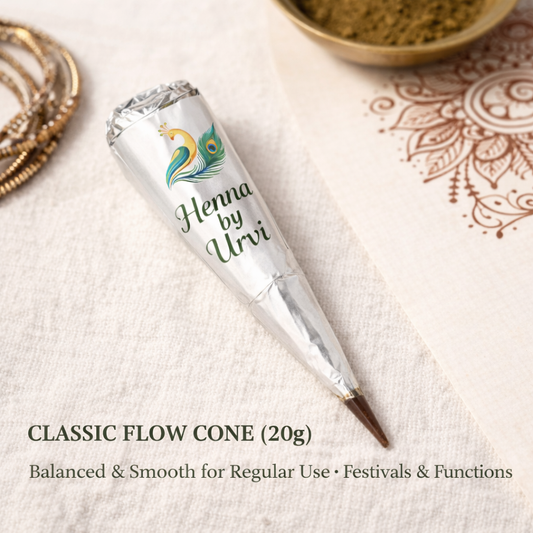 Classic Flow Cone (20g) - By Henna By Urvi